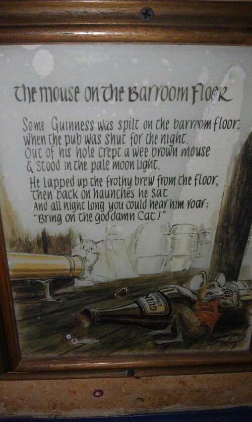 The Mouse on the Barroom Floor Little Drops of Poetry